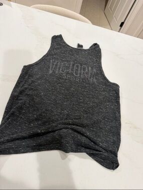 Victoria's Secret Sport Charcoal Gray Racerback Tank